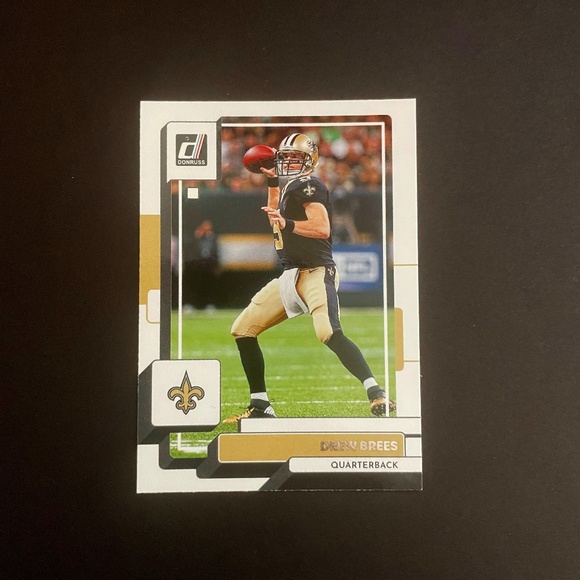 Drew Brees: New Orleans Saints, Quarterback 2022 Panini Donruss Football #251 - Picture 1 of 2